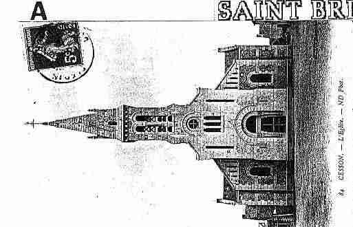 Ville de SAINTBRIEUC Carte postale ancienne